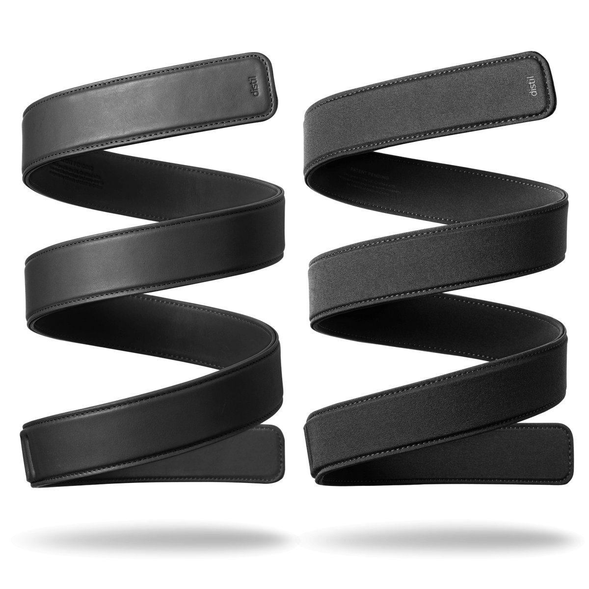 MagLock Leather + Nylon Belt 2-Pack