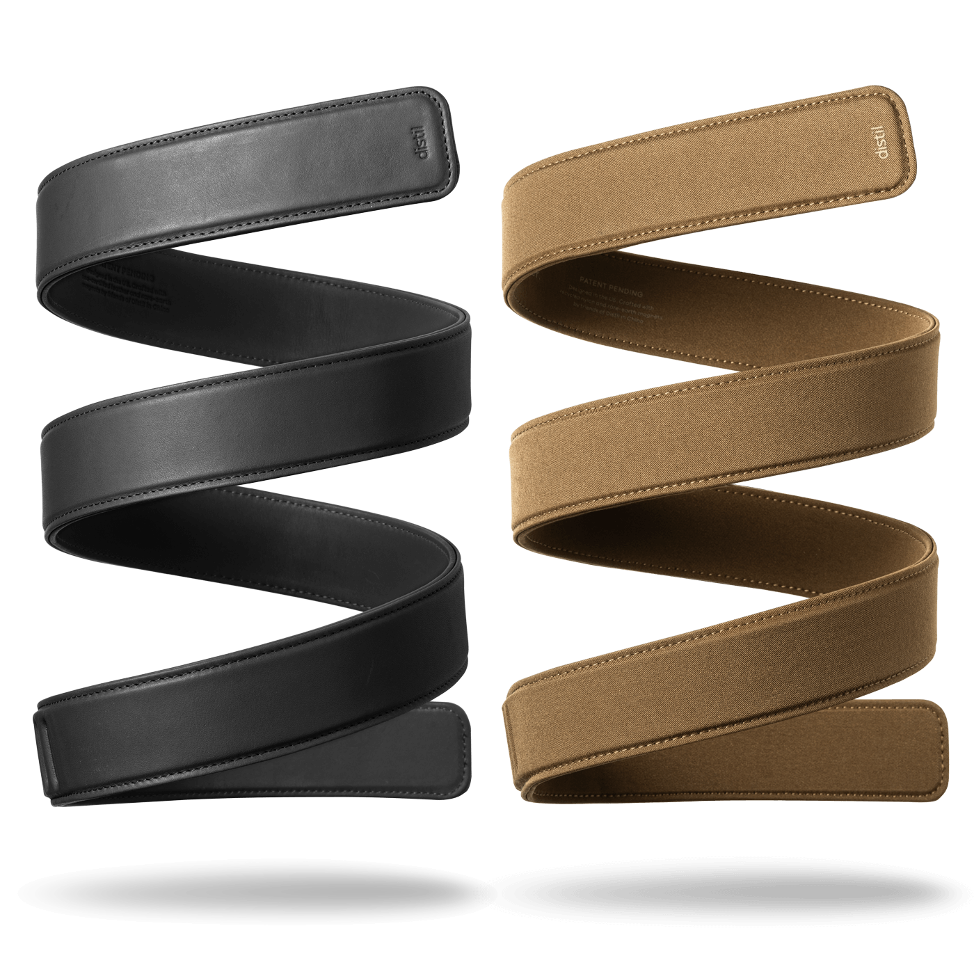 MagLock Leather + Nylon Belt 2-Pack