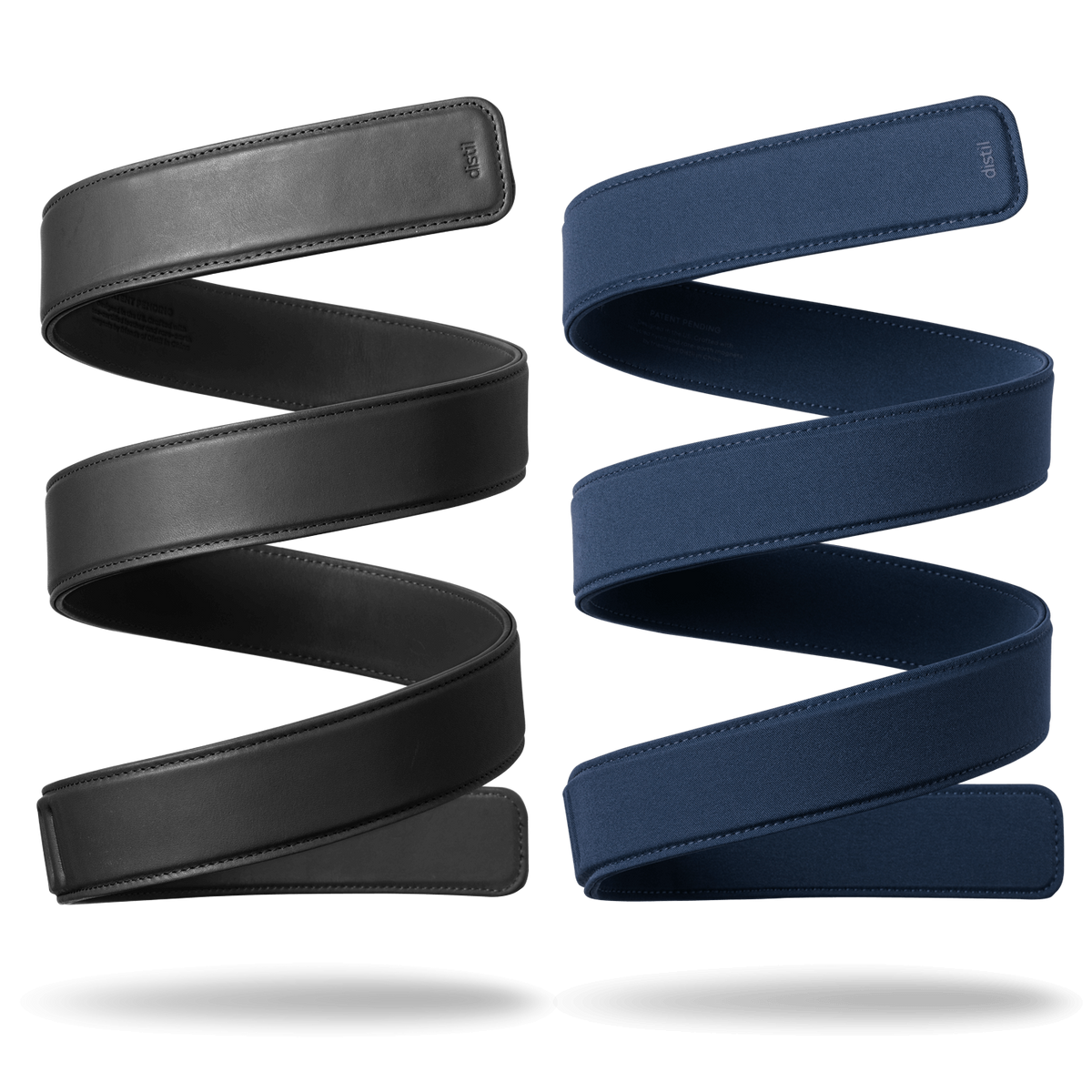 MagLock Leather + Nylon Belt 2-Pack