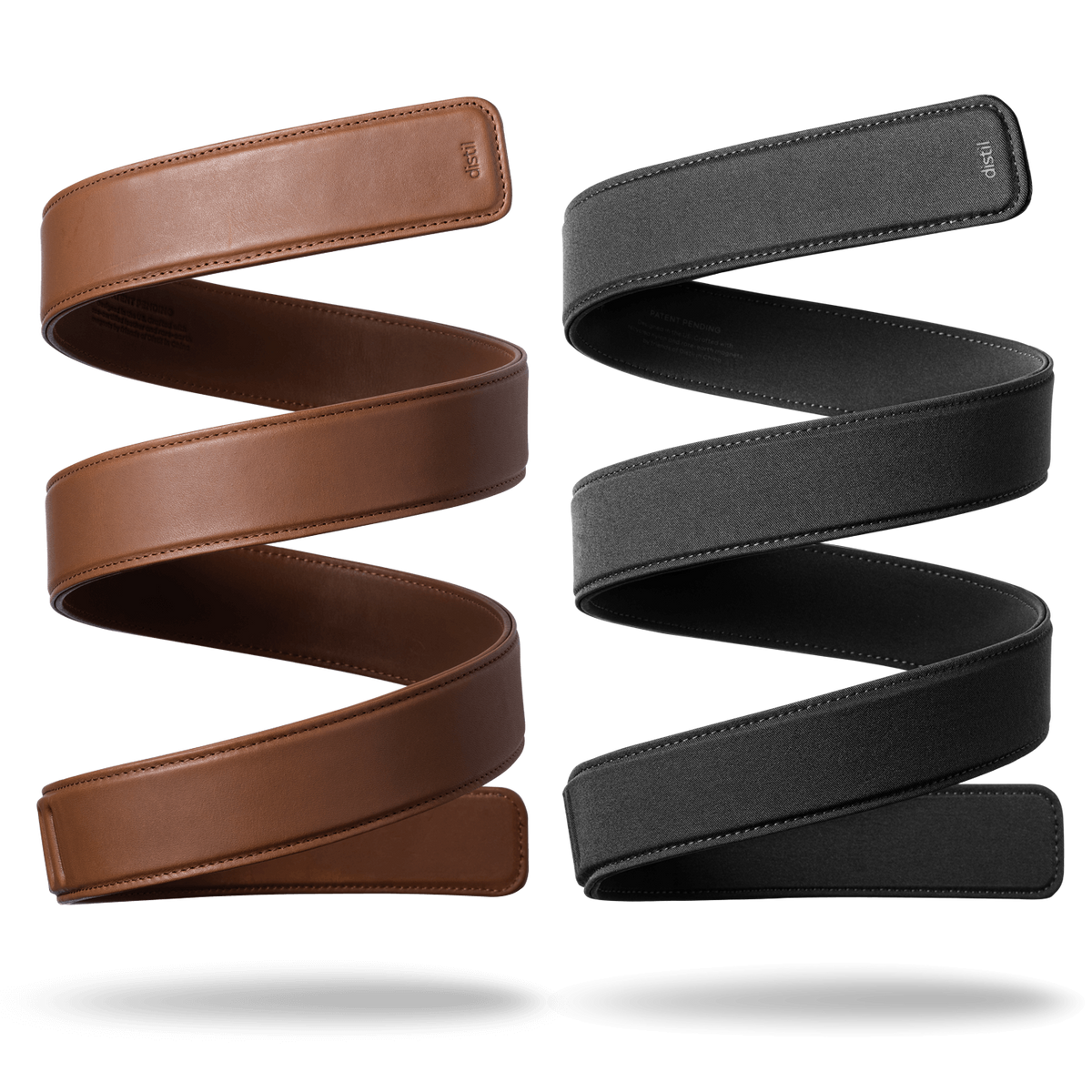 MagLock Leather + Nylon Belt 2-Pack