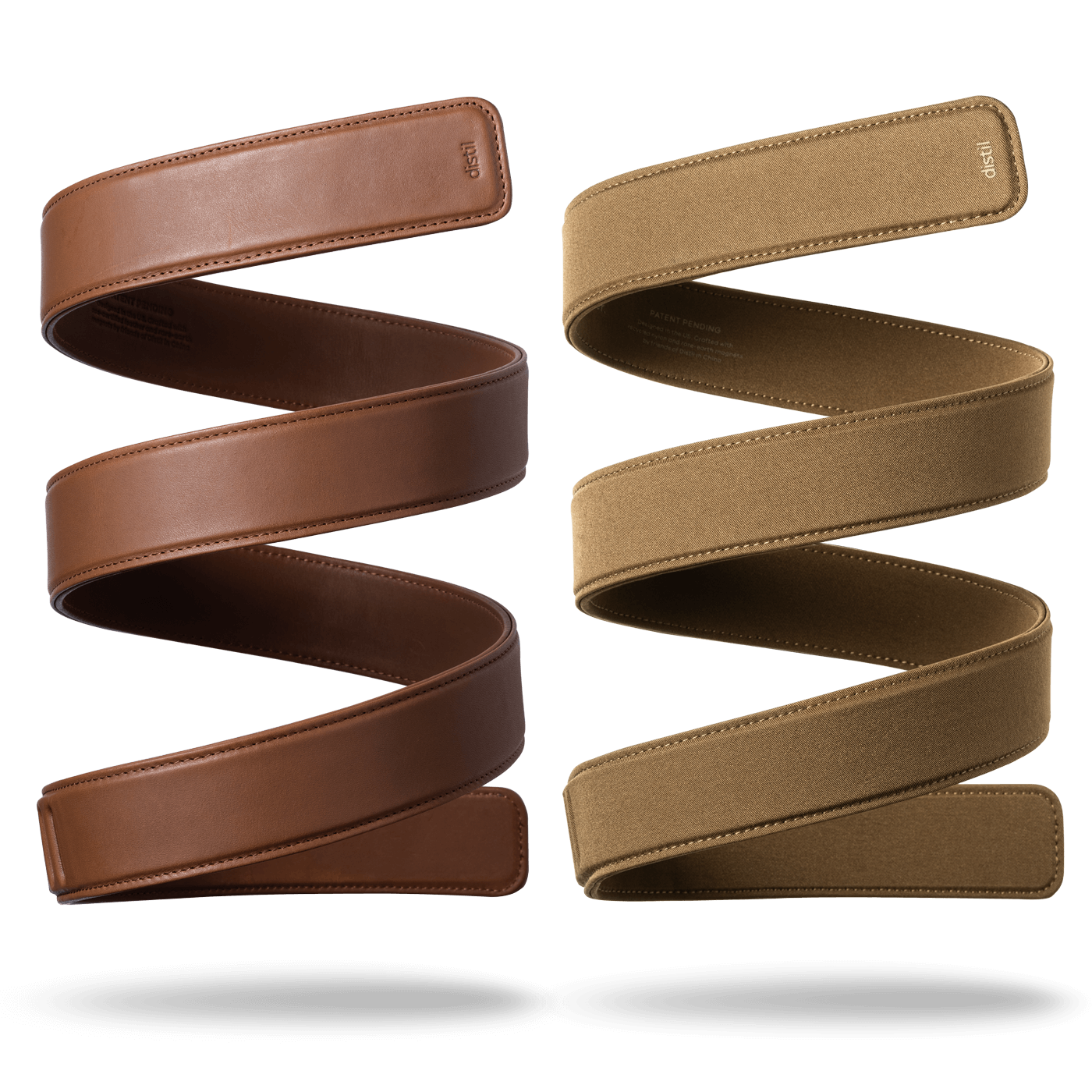 MagLock Leather + Nylon Belt 2-Pack